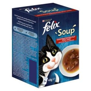 Felix Soup 6 x 48 g - Gemischte Vielfalt