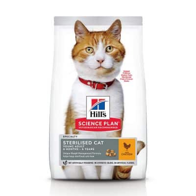 Hill's Science Plan Young Adult Sterilised Huhn - 10 kg