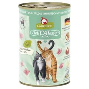 GranataPet DeliCatessen 6 x 400 g - Truthahn & Fasan