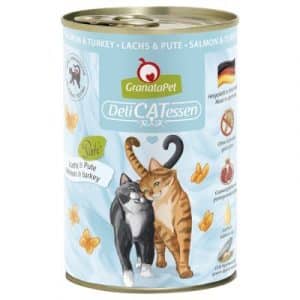 Probierpaket GranataPet DeliCatessen 24 x 400 g - Thunfisch & Ente