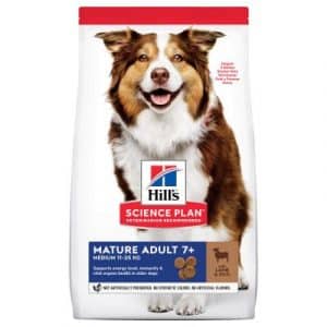 Hill's Science Plan Mature Adult 7+ Medium mit Lamm & Reis - 14 kg