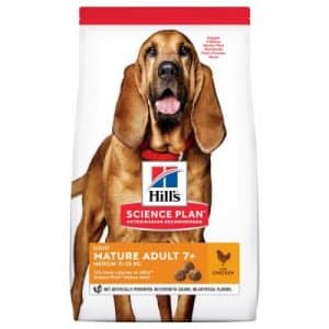 Hill's Science Plan Mature Adult 7+ Medium Light mit Huhn - 14 kg