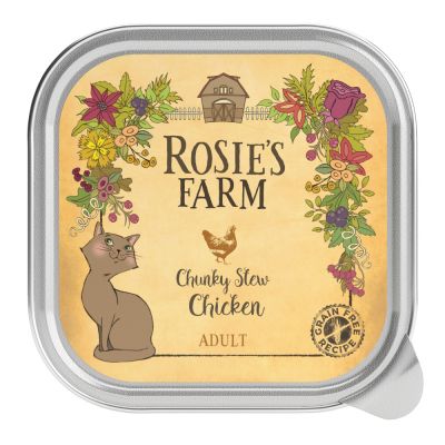 Sparpaket Rosie's Farm Adult 32 x 100 g - Huhn