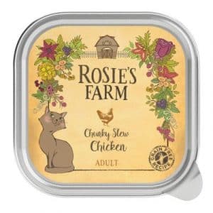 Sparpaket Rosie's Farm Adult 32 x 100 g - Lamm & Huhn