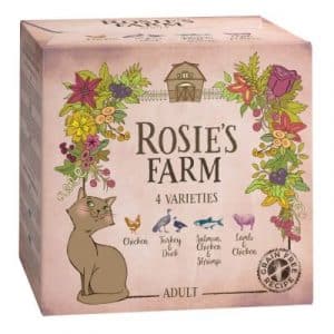 Probierpaket Rosie's Farm Adult 4 x 100 g - Mix Paket (4 Sorten)