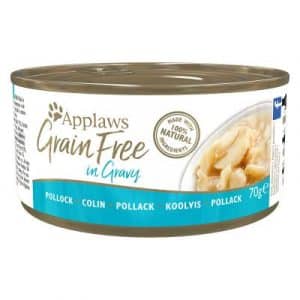 Applaws Grainfree in Gravy 6 x 70 g  - Pollack