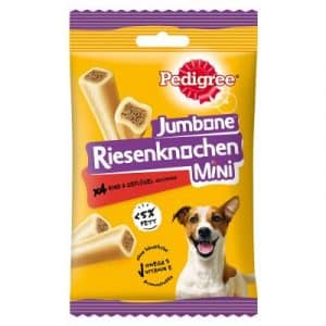 Pedigree Riesenknochen mit Rind Hundesnacks - Medium 12 x 180 g (12 x 2 Stück)