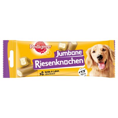Pedigree Riesenknochen mit Huhn Hundesnacks - Medium 6 x 180 g (6 x 2 Stück)