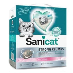 Sanicat Strong Clumps Klumpende Katzenstreu  - 2 x 10 l