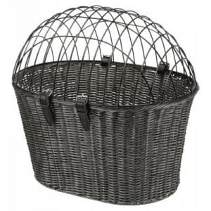 Trixie Front Fahrradkorb aus Polyrattan - L 44 x B 34 x H 41 cm