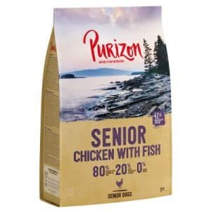 Purizon Senior Huhn mit Fisch - getreidefrei - Sparpaket: 2 x 12 kg