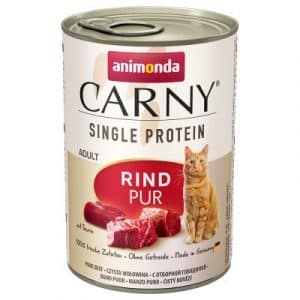 Sparpaket Animonda Carny Single Protein Adult 24 x 400 g - Huhn pur