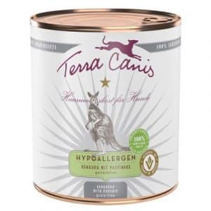 Terra Canis Hypoallergen 6 x 800 g - Strauß mit Pastinake