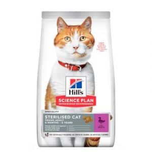 Hill's Science Plan Young Adult Sterilised mit Ente - 300 g