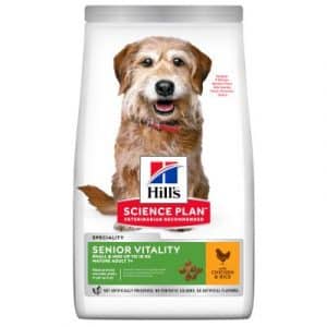 Hill's Science Plan Mature Adult Senior Vitality 7+ Small & Mini mit Huhn - Sparpaket: 2 x 6 kg