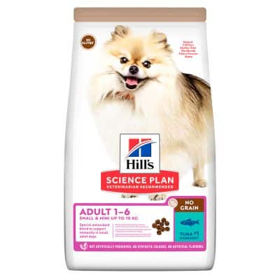 Hill's Science Plan Adult 1-6 No Grain Small & Mini mit Thunfisch - 3 kg