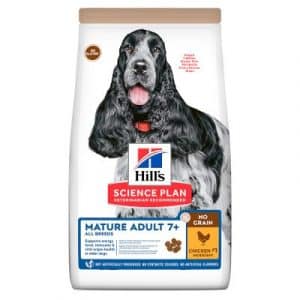 Hill's Science Plan Mature Adult 7+ No Grain mit Huhn - 14 kg