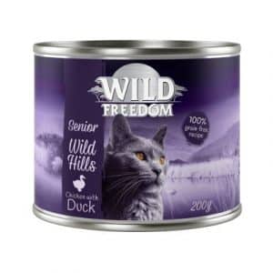 Wild Freedom Senior Wild Hills Ente & Huhn - 12 x 200 g