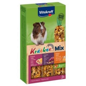 Vitakraft Meerschweinchen-Kräcker Trio-Mix - 3 x 3er Kombi (Honig