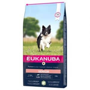 Eukanuba Senior Small & Medium Breed Lamm & Reis - 12 kg