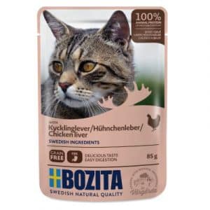 Sparpaket Bozita Häppchen in Gelee Pouch 24 x 85 g - Rentier