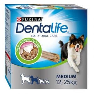 Purina Dentalife Tägliche Zahnpflege-Snacks für mittelgroße Hunde - 24 Sticks (8 x 69 g)