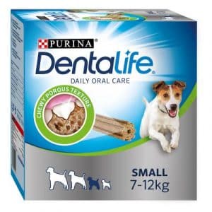 Purina Dentalife Tägliche Zahnpflege-Snacks für kleine Hunde (7-12 kg) - 108 Sticks  (36 x 49 g)