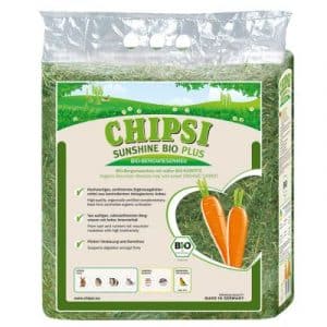 Chipsi Sunshine Bio Plus Bergwiesenheu - Bio Löwenzahn (3 x 600 g)