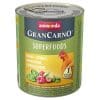 Sparpaket Animonda GranCarno Adult Superfoods 24 x 800 g -  Rind + Rote Bete