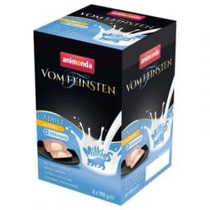 Animonda Vom Feinsten Adult Milkies 6 x 100 g - mit Pute & Milchkern