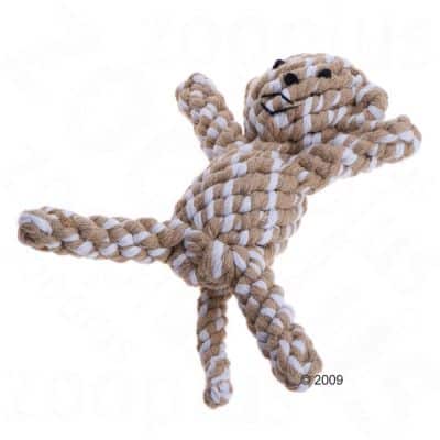 Hundespielzeug Tierfigur aus Baumwolltau - 2 Stück im Sparset