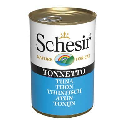 Schesir in Gelee 6 x 140 g - Kitten Thunfisch mit Aloe