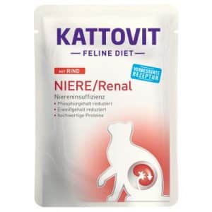 Kattovit Niere/Renal Pouches 24 x 85 g - Rind