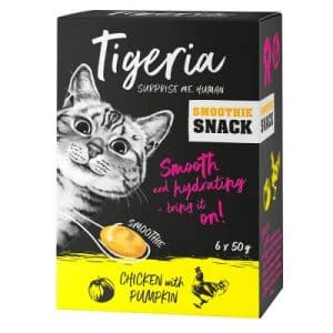 Tigeria Smoothie Snack 6 x 50 g - Thunfisch mit Tomate