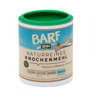 grau Knochenmehl - 4 x 400 g