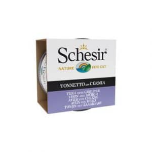 Sparpaket Schesir Tuna in Gelee 24 x 85 g - Thunfisch mit Meerbarbe