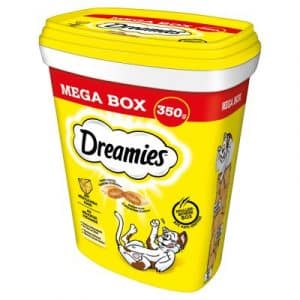 Dreamies Katzensnacks Megatub 350 g - Sparpaket Käse (2 x 350 g)