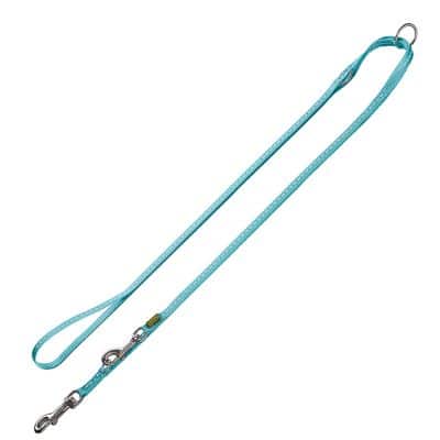 HUNTER verstellbare Führleine Tripoli hellblau - 200 cm lang