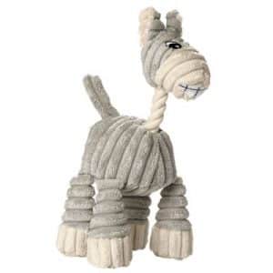 HUNTER Hundespielzeug Huggly Zoo Esel - L 24 x B 22 x H 8 cm