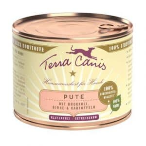 Terra Canis 6 x 200 g - Pute mit Brokkoli