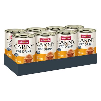 Animonda Carny Cat Drink 8 x 140 ml - Mixpack (Huhn & Thunfisch)