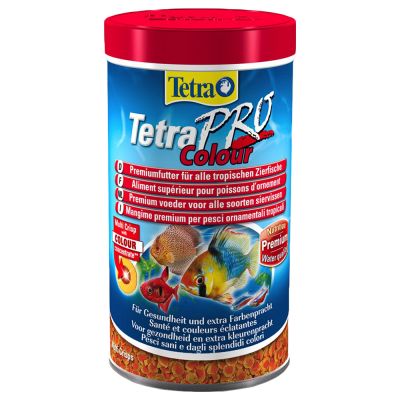 TetraPro Colour Flockenfutter - 2 x 500 ml