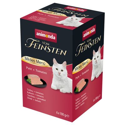 Sparpaket Animonda vom Feinsten Mildes Menü Adult 36 x 100 g - Pute & Lachs