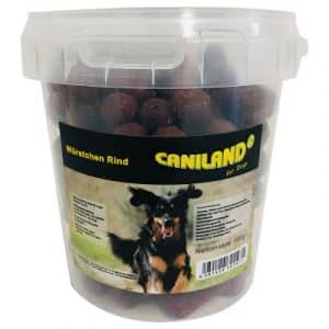 Caniland Würstchen Rind mit Raucharoma - 500 g