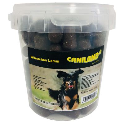 Caniland Würstchen Lamm mit Raucharoma  - 500 g