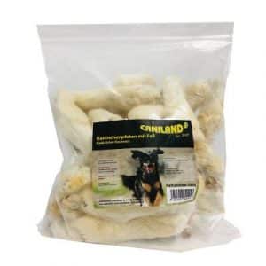 Caniland Kaninchenpfoten mit Fell - 2 x 500 g