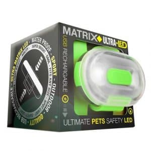 Max & Molly Matrix Ultra LED Safety light - orange