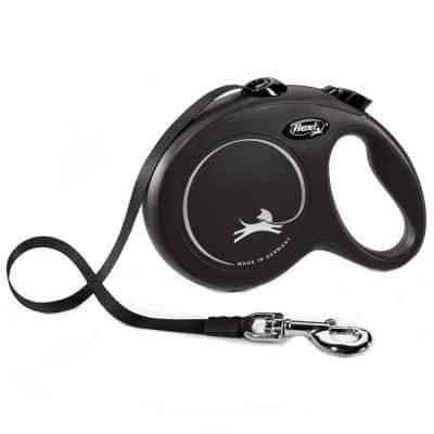 flexi New Classic Gurt-Leine S schwarz - flexi New Classic Gurt-Leine S schwarz