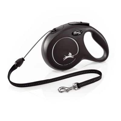 flexi New Classic Seil-Leine M schwarz