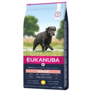 Eukanuba Caring Senior Large Breed Huhn - Sparpaket: 2 x 15 kg